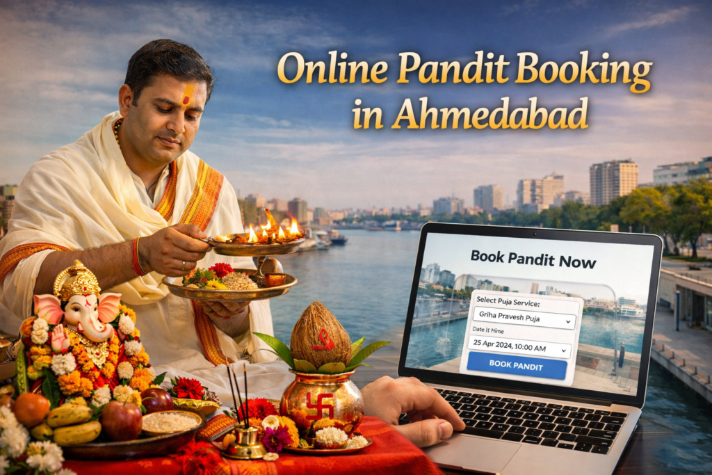 Online Pandit Booking in Ahmedabad with BookPanditNow