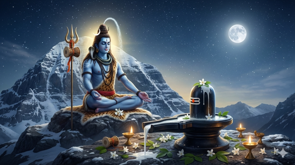 Mahashivratri Puja Lord Shiva Shivling Abhishek